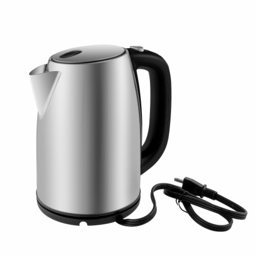 Chefman Electric Glass Kettle - Clear/Black, 1.7 L - Kroger