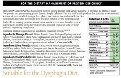 Prosource Gelatein 20 Orange Protein 4 Oz Cup, 18-Month Shelf Life, 88 Cal - Case Of 36 Perspective: top