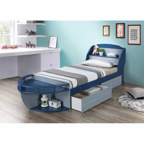 Boat kids store bed
