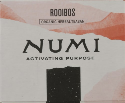 Numi® Organic Rooibos Tea Bags Perspective: top
