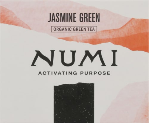 Numi® Organic Jasmine Green Tea Bags Perspective: top