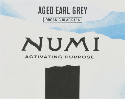 Numi® Aged Earl Grey Organic Tea Bags Perspective: top