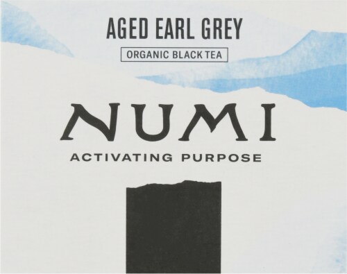 Numi® Aged Earl Grey Organic Tea Bags Perspective: top