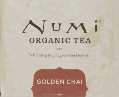Numi Organic Golden Chai Tea Perspective: top