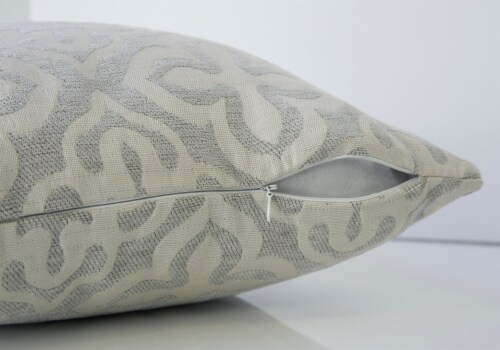 Insert Included, Decorative Throw, Accent, Sofa, Couch, Bedroom, Polyester Grey, Modern Perspective: top