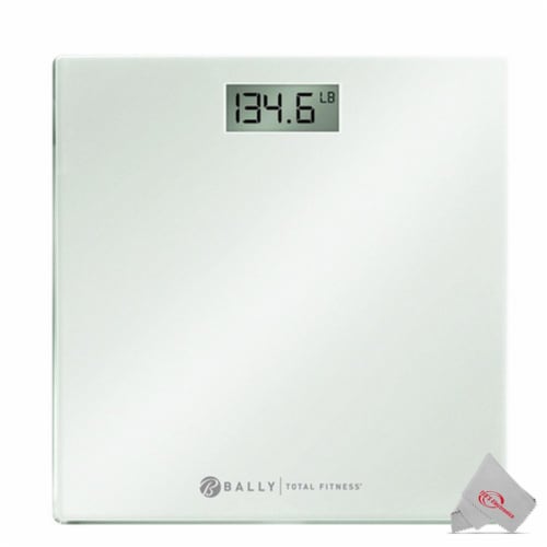 Bally Total Fitness® Black Digital Body Analysis Bathroom Scale