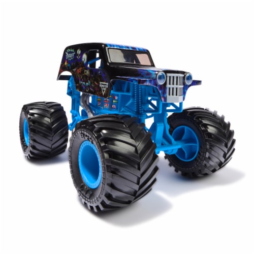 Monster Jam Official Son-uva Digger Monster Truck Collector 1:24 Scale Die-Cast Vehicle Toy Perspective: top