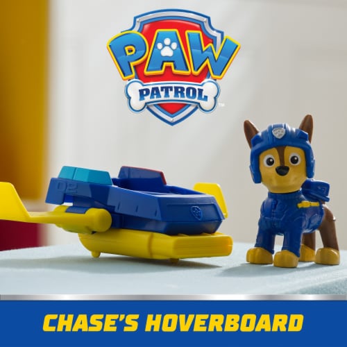 Spin Master PAW Patrol™ Action Pups Chase & Hoverboard Action Figure Set Perspective: top