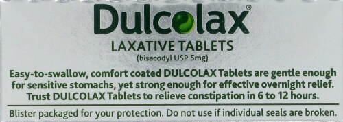 Dulcolax Laxative Tablets Perspective: top