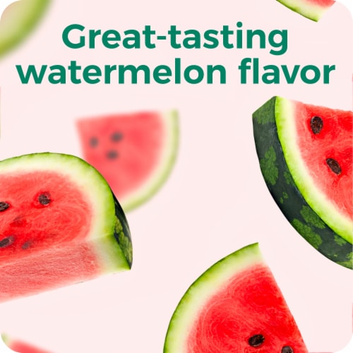 Dulcolax Kids Soft Chews Saline Laxative Constipation Relief Watermelon Magnesium Hydroxide Perspective: top