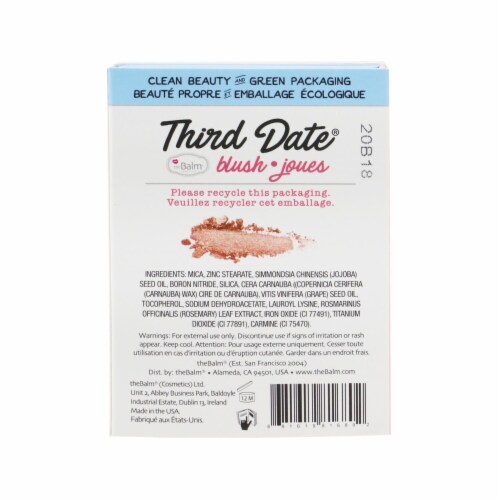 TheBalm Powder Blush - Third Date Perspective: top