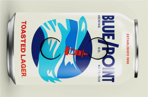 Blue Point Brewing Toasted Lager Perspective: top