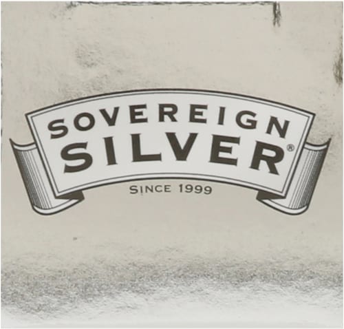 Sovereign Silver Immune Support Vertical Spray Perspective: top