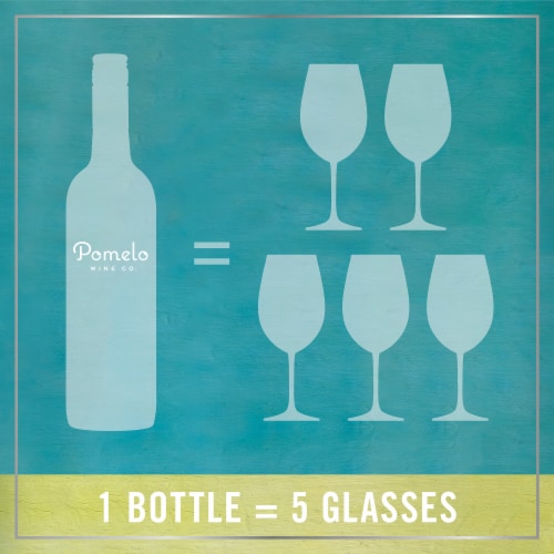 Pomelo Sauvignon Blanc California White Wine 750 ml Perspective: top