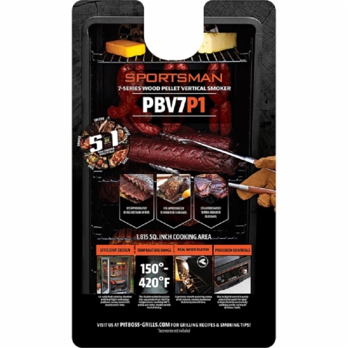 New Pit Boss Sportsman 7Series Wood Pellet Vertical Smoker, 1 Kroger