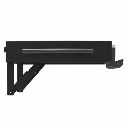 New Louisiana Grills Founders Premier Side Shelf Black Perspective: top