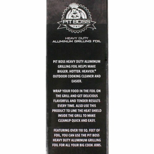 Pit Boss 12 x 75' All Purpose Aluminum Grilling Foil Heavy Duty One Roll 40435 Perspective: top