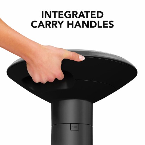 Storex Wiggle Stool - Black - 1 / Carton