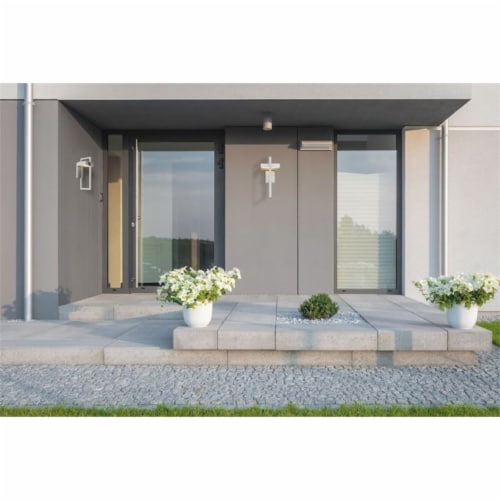 Luttrel 1 Light Outdoor Wall Sconce Perspective: top