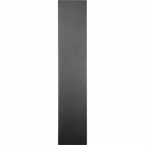 Z-Lite Landrum 24  Sand Blast Glass Aluminum Outdoor LED Wall Sconce in Black Perspective: top