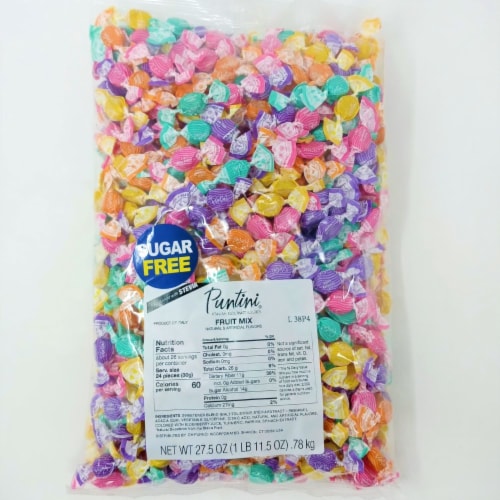 Sugar Free Fruit Chips part Stevia Chipurnoi Italian Cough Drops 27.5 Ounces Perspective: top