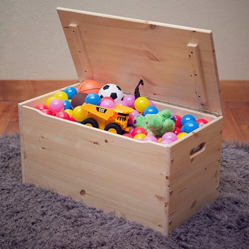 Wood Toy Storage Box - Little Colorado