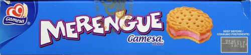 Gamesa Merengue Marshmallow Cookies Perspective: top