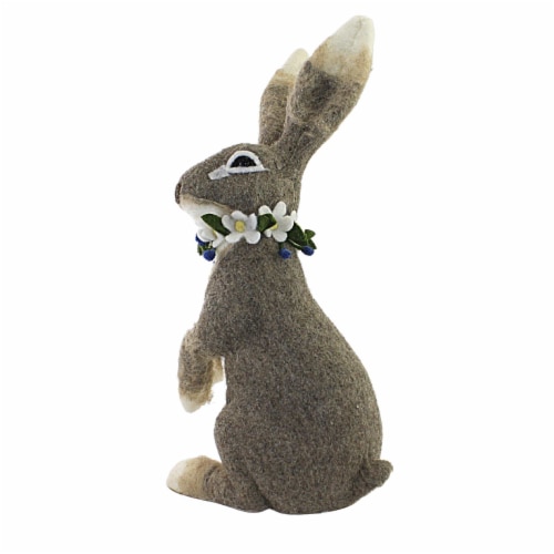 Easter Daisy Spring Bunny Felt Furry Flowers Realistic 12022 Brown Perspective: top