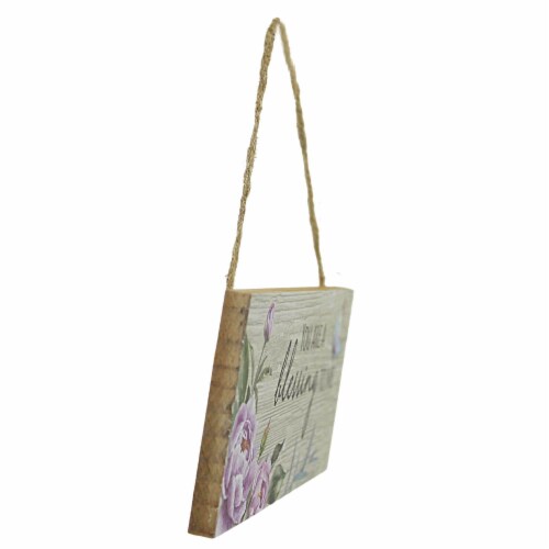 Home Decor Floral Sentiment Plaque Wood Friends Family Love Er63788 Blessing Perspective: top