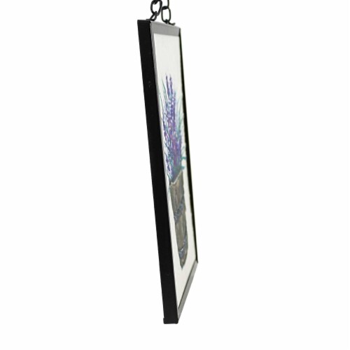 Home Decor Lavender Wildflower Wall Decor Metal Mother's Day Cg176913 Barrell Perspective: top