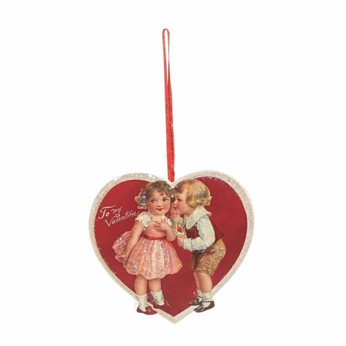 Valentine's Day Valentine Children Dummy Boards Mdf Retro Vintage Rl9789 Perspective: top