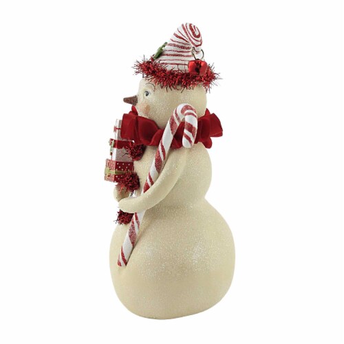 Heather Myers Hammond Polyresin Christmas Snow Man 55483 Perspective: top