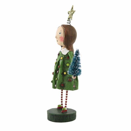 Lori Mitchell Chrissy Christmas Polyresin Christ Star Tree Girl 13335