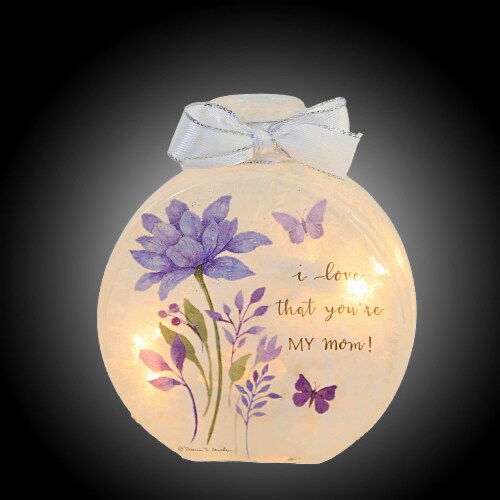 Stony Creek Love You Lit Jar With Ribbon Mother's Day Flowers Electric Rcm2217 My Mom Perspective: top