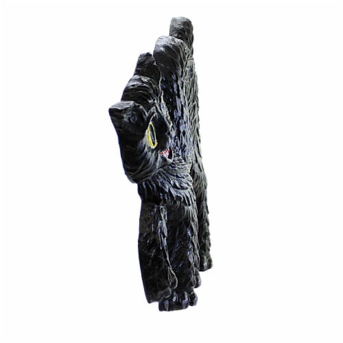 Halloween Cat Wall Decoration Paper Mache Vintage-Looking Pm223c Perspective: top