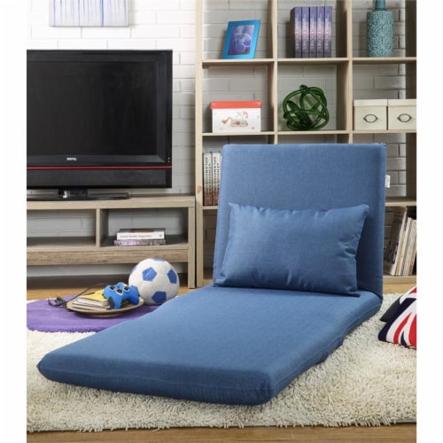 Relaxie Linen 5 Position Adjustable Convertible Flip Chair Sleeper