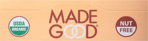 MadeGood Cookies & Cream Granola Bars Perspective: top