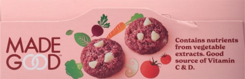 MadeGood™ Organic Red Velvet Mini Cookies Perspective: top