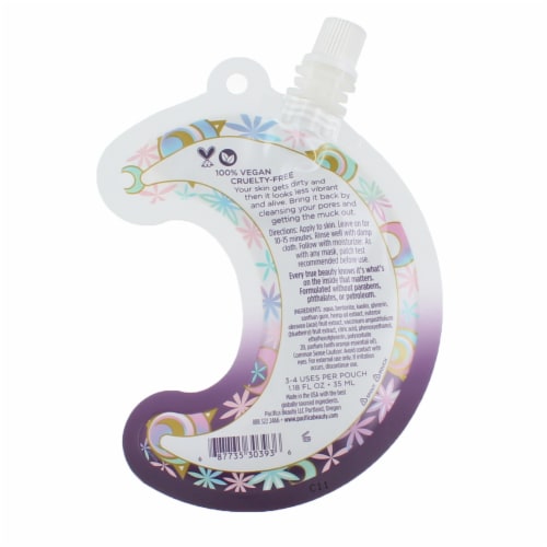 Cosmic Clay Face Mask by Pacifica for Unisex - 1.18 oz Mask Perspective: top