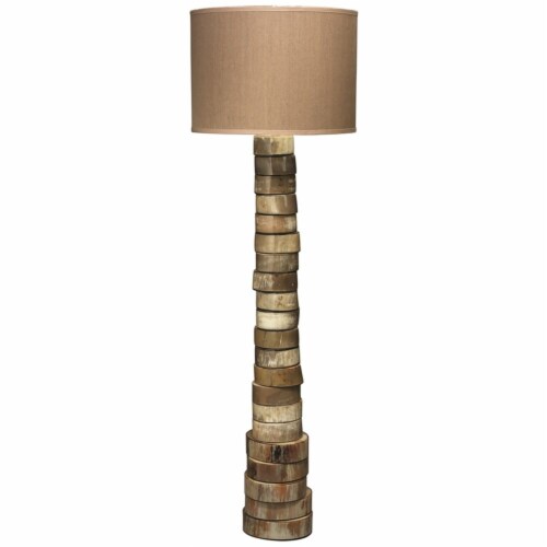 Jamie Young Co Stacked Traditional Elephant Hemp Fabric Horn Floor