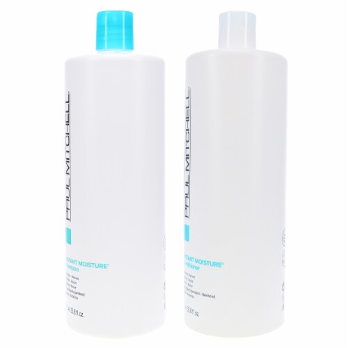 Paul Mitchell Instant Moisture Daily Shampoo 33.8 oz & Instant Moisture Treatment 33.8 oz Com Perspective: top