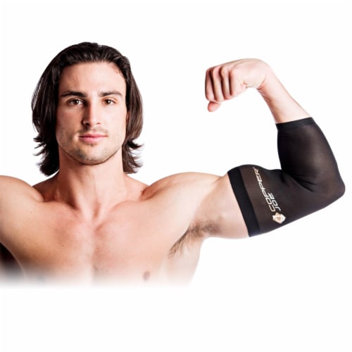Copper Joe Elbow Compression Sleeve- 1 Pair Perspective: top