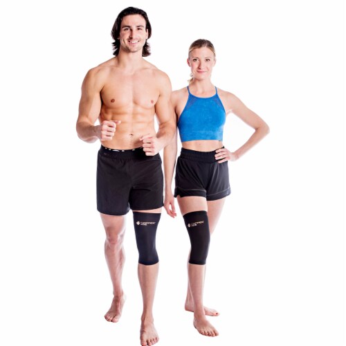 Copper Joe Knee Compression Sleeve- 1 Pair Perspective: top