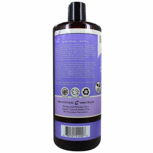 Dr. Woods Naturally Pure Lavender Castile Soap Perspective: top