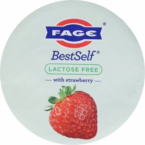FAGE® BestSelf® Lactose Free With Strawberry Perspective: top