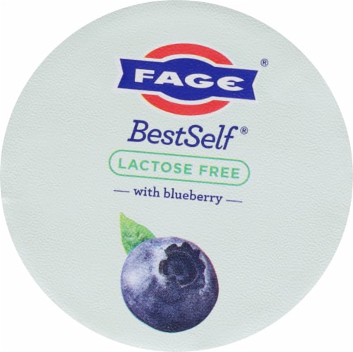 FAGE® BestSelf® Lactose Free With Blueberry Perspective: top