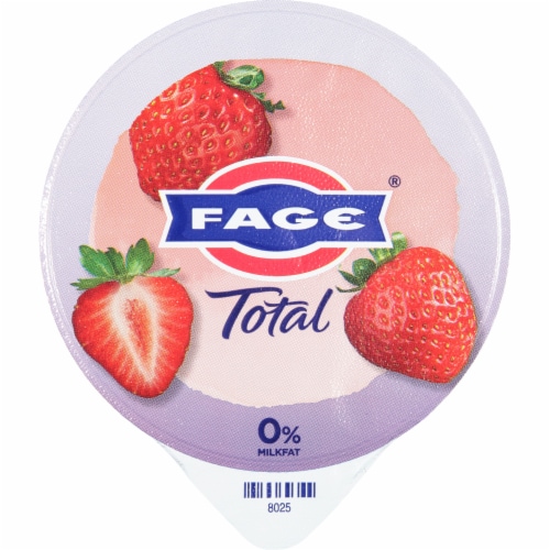 Fage® Total Blended Strawberry Nonfat Greek Yogurt Perspective: top