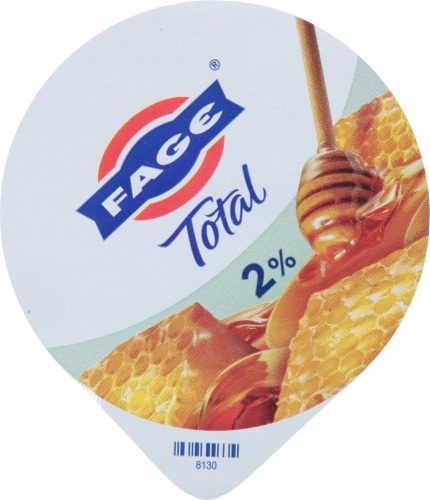 Fage® Total 2% Honey Greek Yogurt Perspective: top