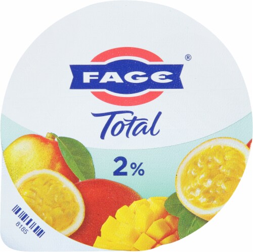 Fage® Total with Mango Passion Fruit Lowfat Greek Yogurt Perspective: top