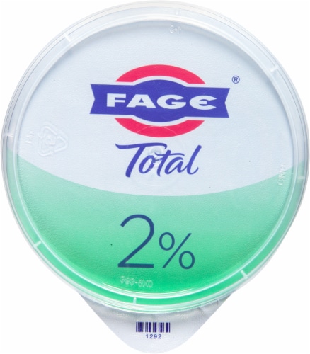 Fage® Total 2% Milkfat Strained Greek Yogurt Perspective: top